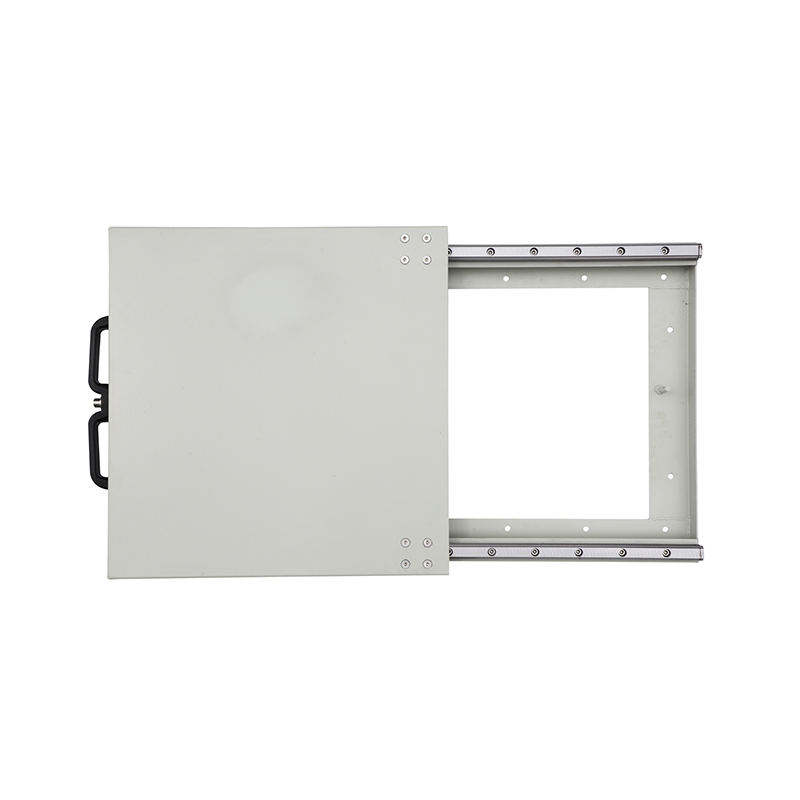 Plateau horizontal coulissant pour camion de pompiers